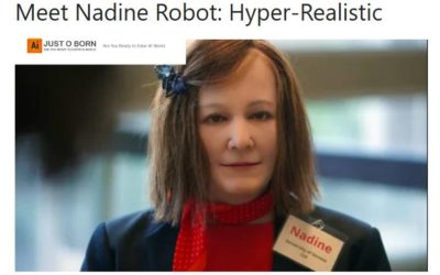 JUST O BORN: Meet Nadine Robot